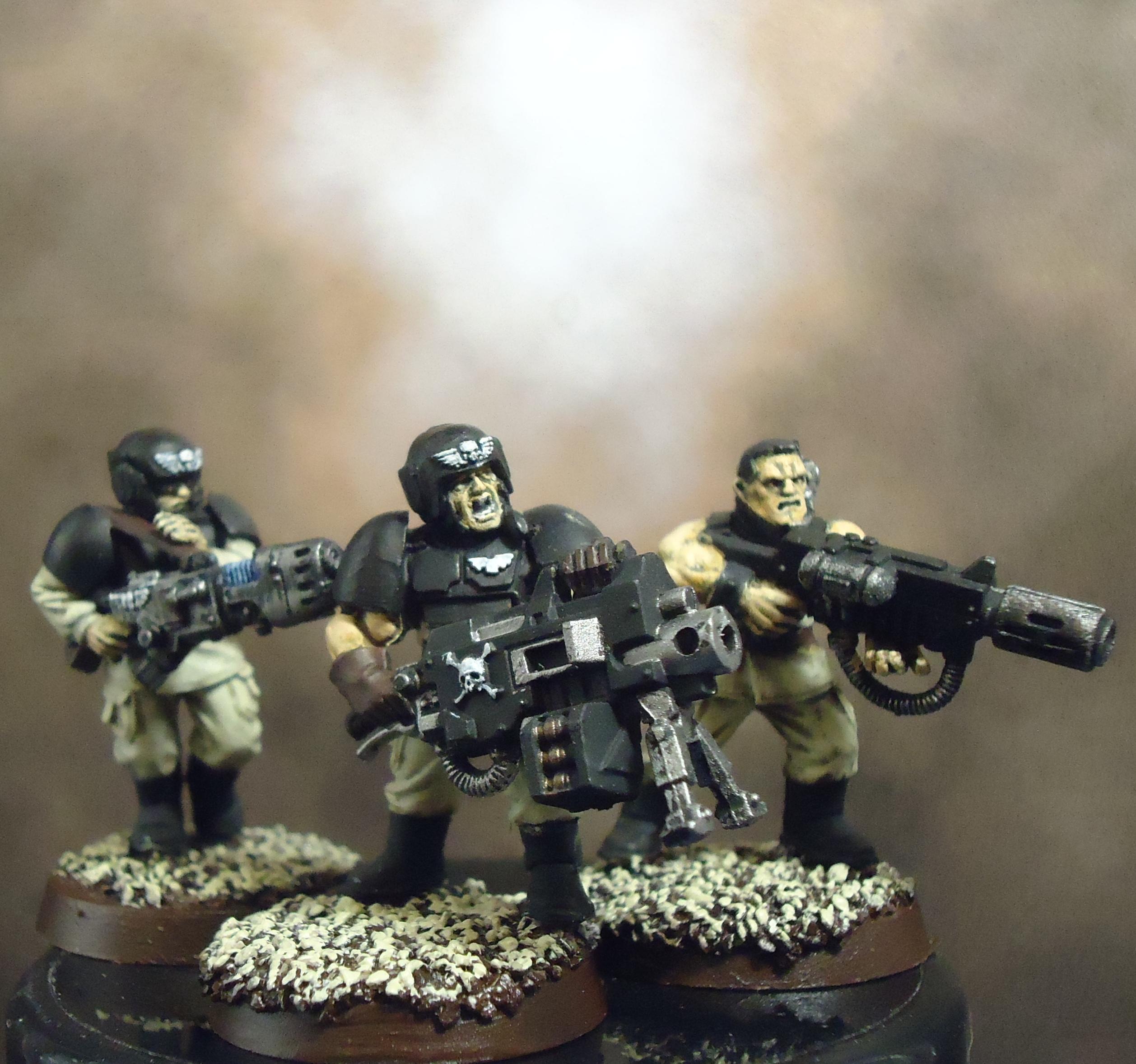 Heavy Bolter, Imperial Guard, Meltagun, Plasma Gun, Veteran veterans